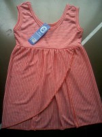 Vestido semi Abierto